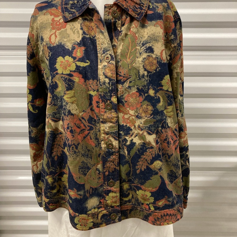 Woman’s 1X Denim Jacket by Analogy